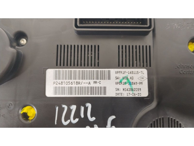 Recambio de cuadro instrumentos para renault megane iv berlina 5p bose-edition referencia OEM IAM 248105618R  