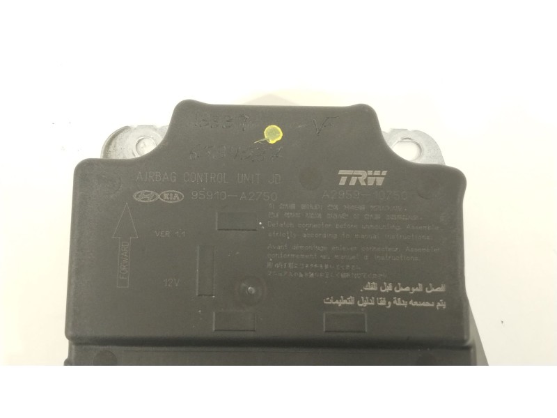 Recambio de centralita airbag para kia cee´d (jd) 1.6 crdi 136 referencia OEM IAM 95910A2750  