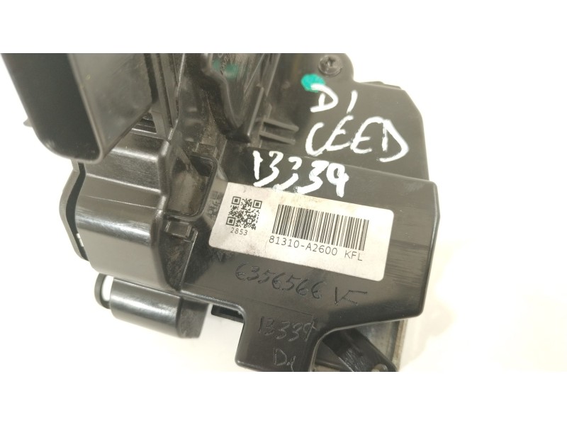 Recambio de cerradura puerta delantera izquierda para kia cee´d (jd) 1.6 crdi 136 referencia OEM IAM 81310A2600  