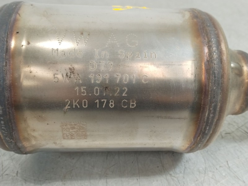 Recambio de catalizador para seat arona (kj7, kjp) 1.6 mpi referencia OEM IAM 2K0166CA 2K0178CB 