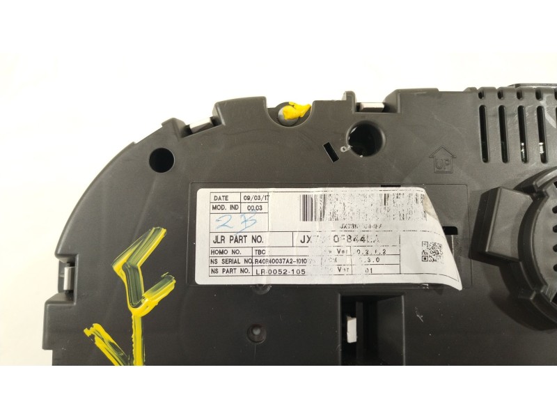 Recambio de cuadro instrumentos para jaguar xe portfolio referencia OEM IAM JX7310F844EB  