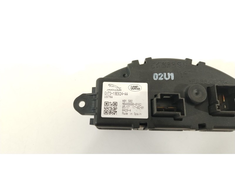 Recambio de resistencia calefaccion para jaguar xe portfolio referencia OEM IAM GX7319E624AA  