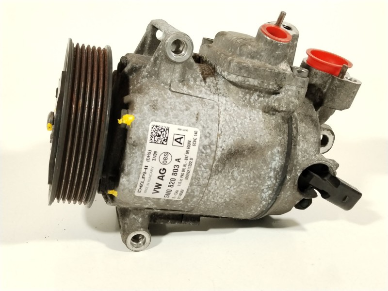 Recambio de compresor aire acondicionado para volkswagen polo (6r1) advance referencia OEM IAM 5N0820803A 6CVC140 01140562