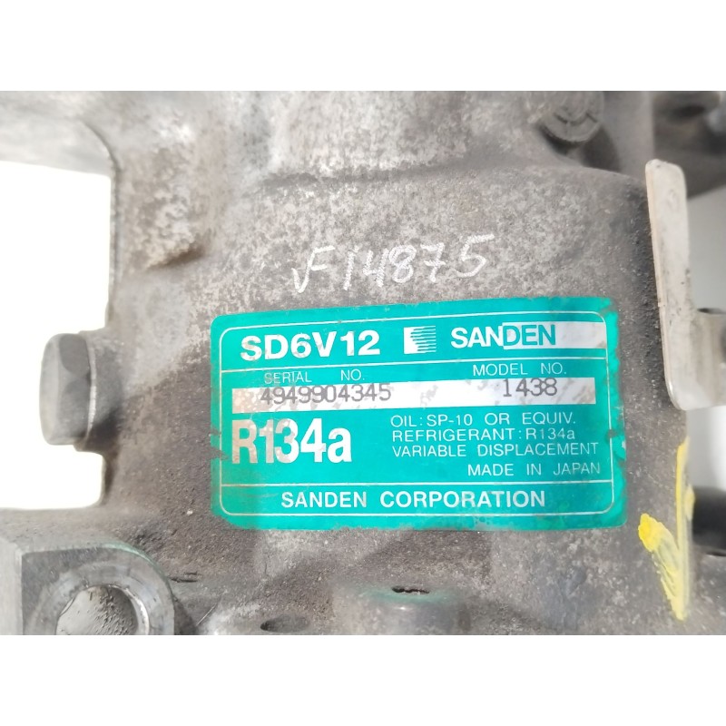 Recambio de compresor aire acondicionado para peugeot 307 (3a/c) 1.6 16v referencia OEM IAM 6453JL  SD6V12