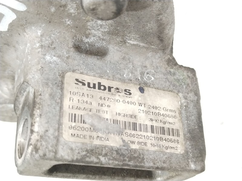 Recambio de compresor aire acondicionado para suzuki alto amf 310 ga referencia OEM IAM 4472800490  95200M68KA1