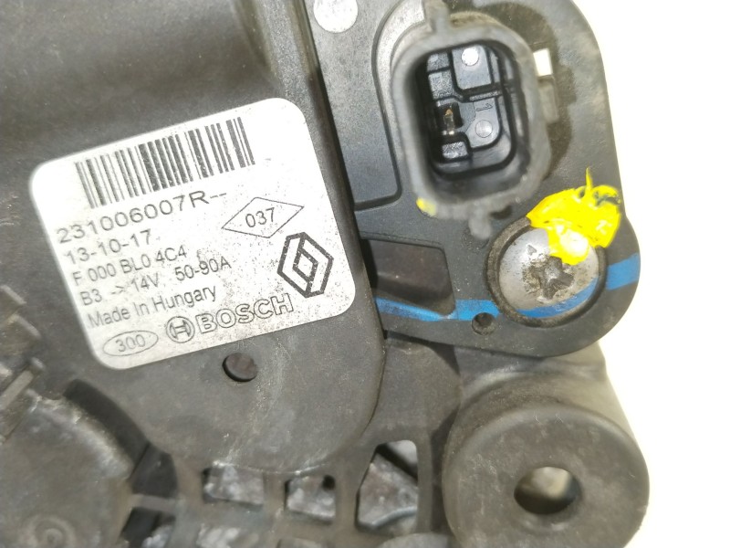 Recambio de alternador para renault clio iv (bh_) 0.9 tce 90 referencia OEM IAM 231006007R  F000BL04CA