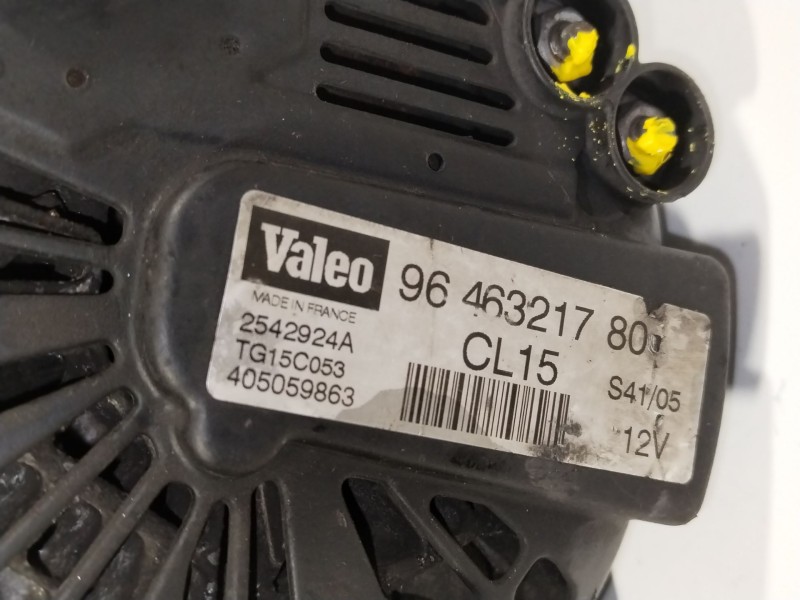 Recambio de alternador para peugeot 207/207+ (wa_, wc_) 1.4 hdi referencia OEM IAM 9646321780 TG15C053 405059863