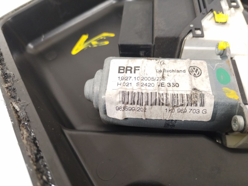 Recambio de elevalunas trasero izquierdo para seat leon (1p1) 2.0 tdi 16v referencia OEM IAM 1K0959703G  