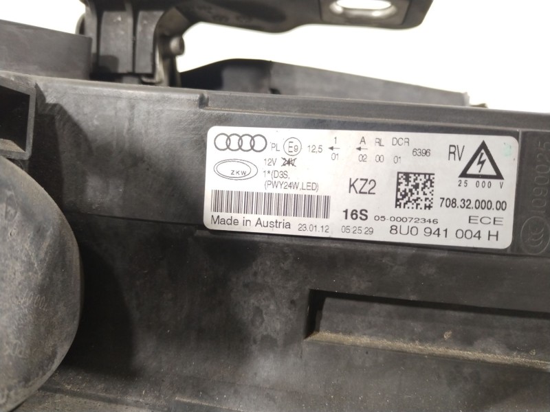 Recambio de faro derecho para audi q3 (8ub, 8ug) 2.0 tdi referencia OEM IAM 8U0941004H 8K0941597C 4G0907397D