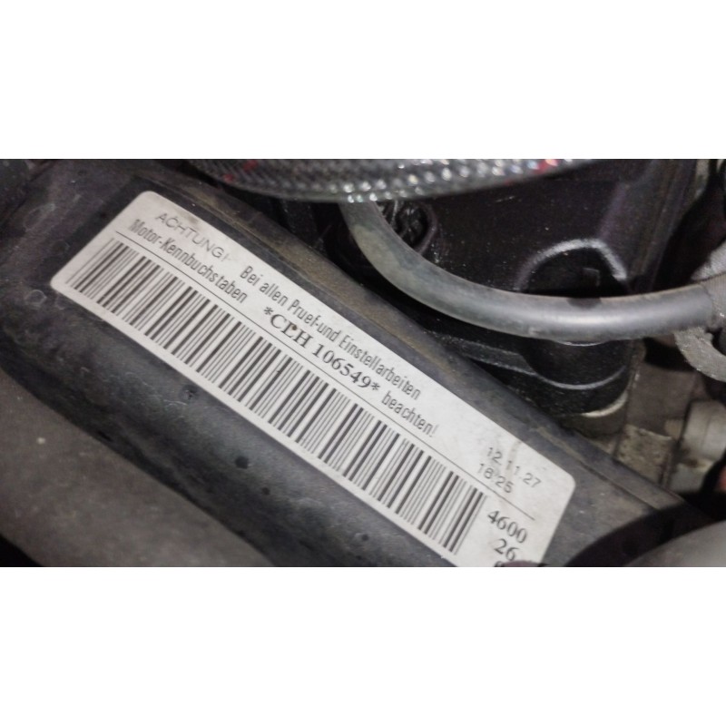 Recambio de motor completo para audi a3 (8v1, 8vk) 1.6 tdi referencia OEM IAM CLH   Recambio de motor completo para audi a3 (8v1, 8vk) 1.6 tdi referencia OEM IAM CLH