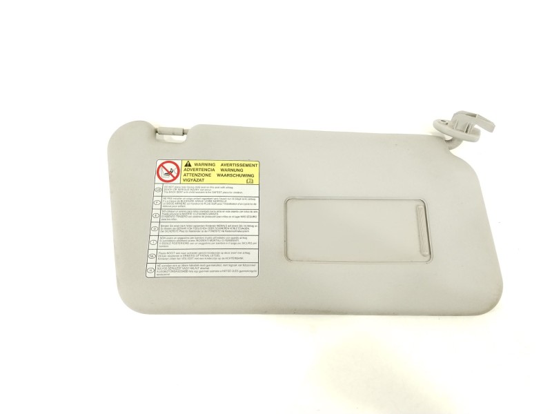 Recambio de parasol derecho para suzuki swift iii (mz, ez) 1.3 (rs 413) referencia OEM IAM 8480162J426GS  