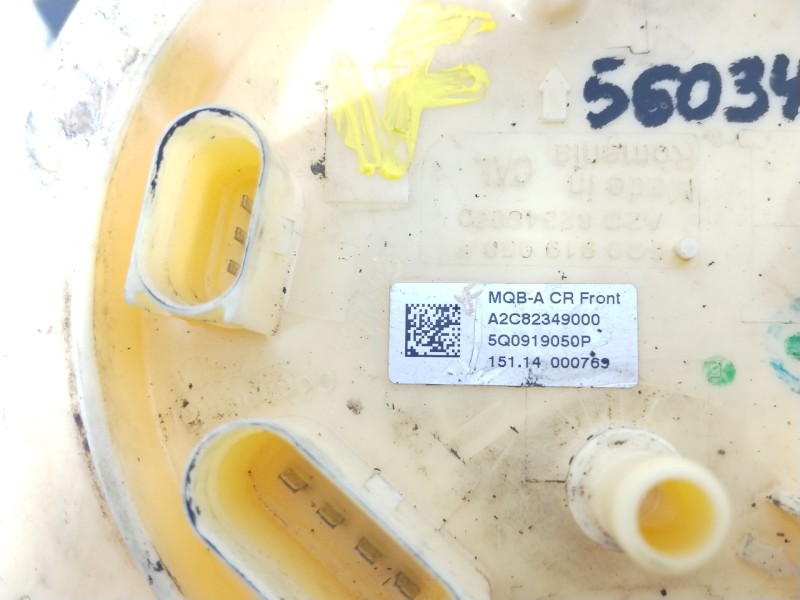 Recambio de bomba combustible para volkswagen golf vii lim. advance bluemotion referencia OEM IAM 5Q0919050P  A2C82349000