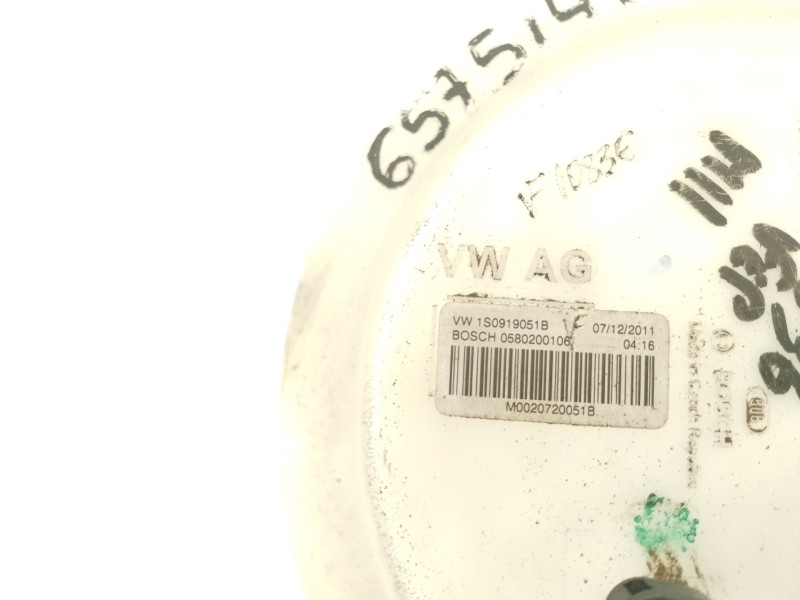 Recambio de bomba combustible para seat mii (kf1) reference referencia OEM IAM 1S0919051B  0580200106