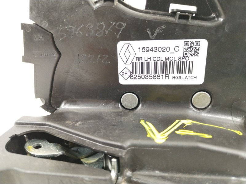 Recambio de cerradura puerta trasera izquierda para renault megane iv berlina 5p bose-edition referencia OEM IAM 825035881R  