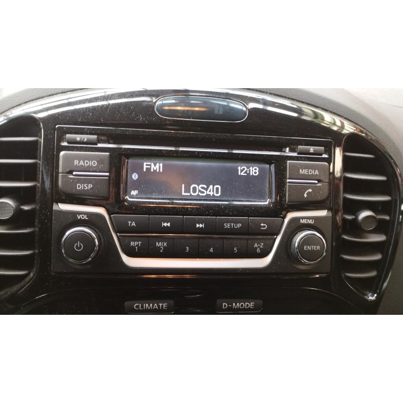 Recambio de sistema audio / radio cd para nissan juke (f15) acenta referencia OEM IAM   