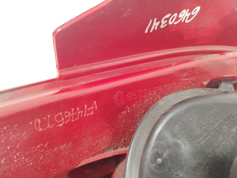 Recambio de piloto trasero derecho para peugeot 208 i (ca_, cc_) 1.2 vti 82 referencia OEM IAM 9672628380  