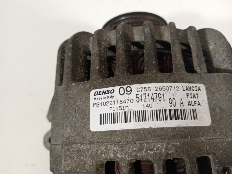Recambio de alternador para fiat bravo (198) 1.4 16v active referencia OEM IAM 51714791  MS1022118470