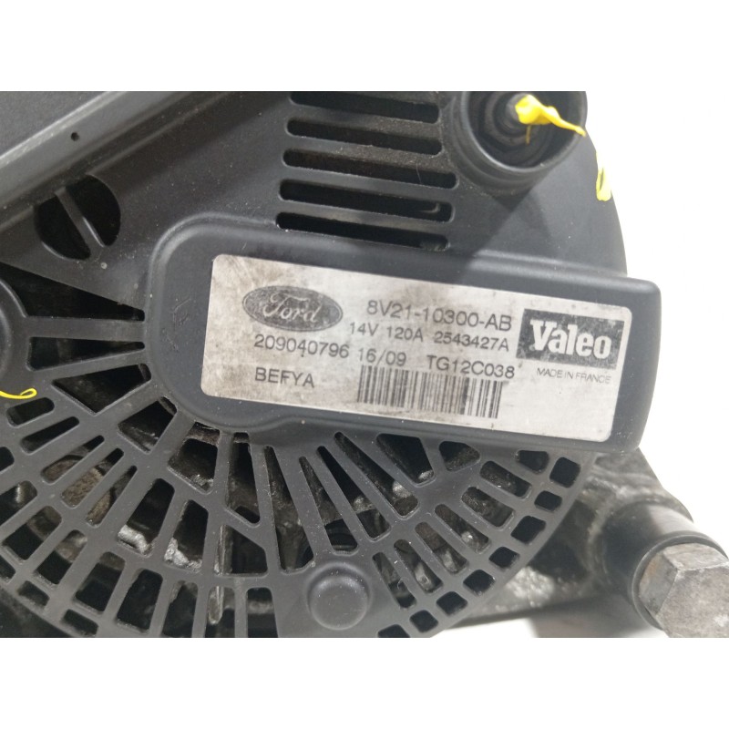 Recambio de alternador para ford fiesta vi (cb1, ccn) 1.4 tdci referencia OEM IAM 8V2110300AB 2543427A TG12C038