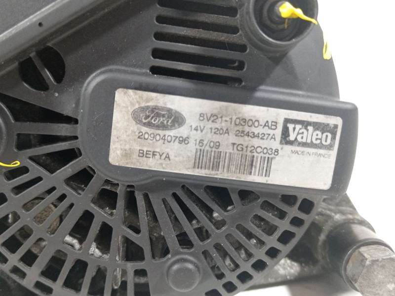 Recambio de alternador para ford fiesta vi (cb1, ccn) 1.4 tdci referencia OEM IAM 8V2110300AB 2543427A TG12C038