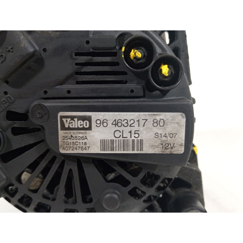 Recambio de alternador para peugeot 207/207+ (wa_, wc_) 1.4 hdi referencia OEM IAM 9646321780 2543526A 407247647