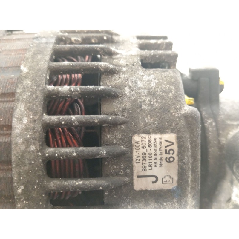 Recambio de alternador para opel astra h (a04) 1.7 cdti (l48) referencia OEM IAM 8973695072 LR11005080 95520890