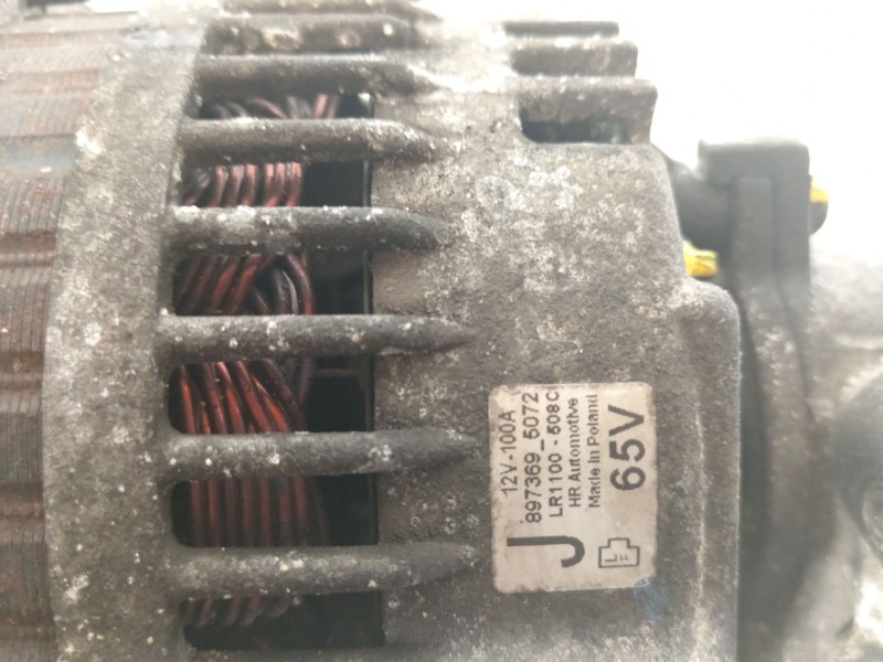 Recambio de alternador para opel astra h (a04) 1.7 cdti (l48) referencia OEM IAM 8973695072 LR11005080 95520890