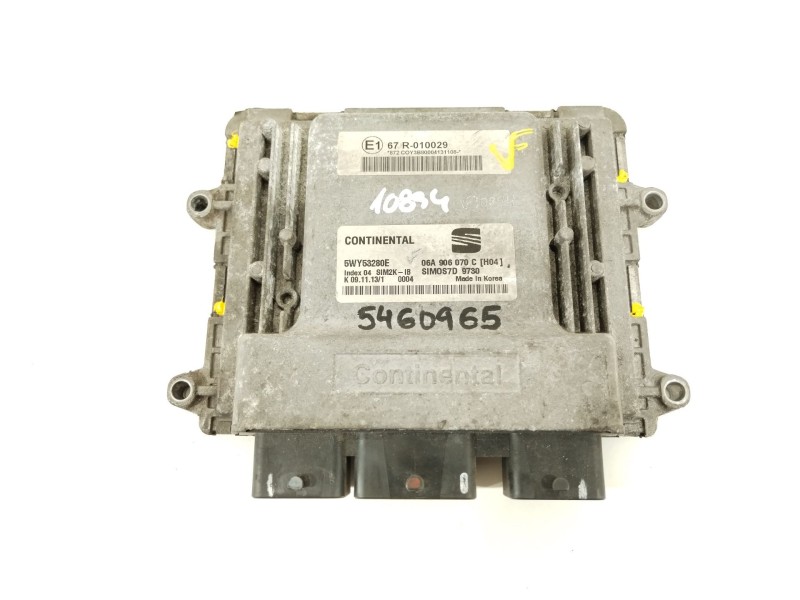 Recambio de centralita motor uce para seat altea xl (5p5) family referencia OEM IAM 06A906070C  5WY53280E