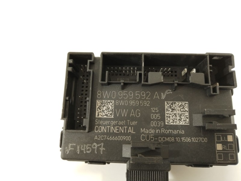 Recambio de centralita cierre para audi a4 b9 (8w2, 8wc) 35 tdi referencia OEM IAM 8W0959592A  A2C7466600900