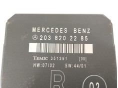 Recambio de modulo electronico para mercedes-benz clase c (w203) c 220 cdi (203.006) referencia OEM IAM 2038202285  351391 2