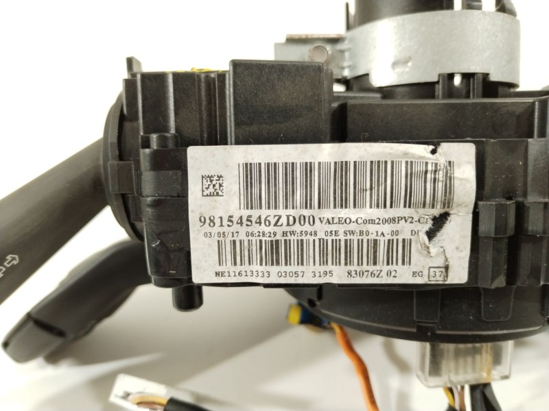 Recambio de mando luces para peugeot 308 sw active referencia OEM IAM 98154546ZD  