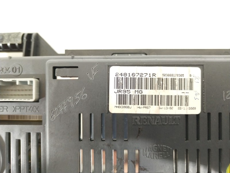 Recambio de cuadro instrumentos para renault scenic iii dynamique referencia OEM IAM 248107271R  