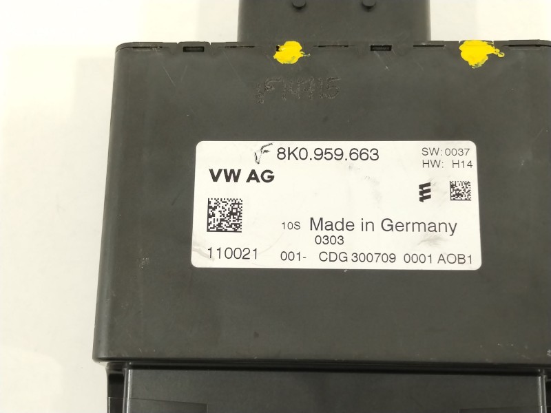 Recambio de modulo electronico para audi a4 b8 (8k2) 2.0 tdi referencia OEM IAM 8K0959663  