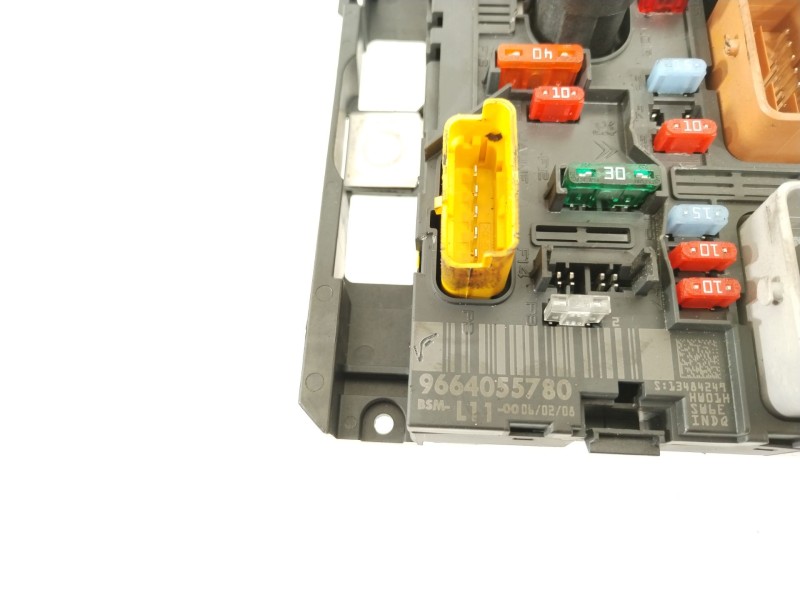 Recambio de caja reles / fusibles para peugeot 207/207+ (wa_, wc_) 1.6 hdi referencia OEM IAM 9664055780  BSML1100