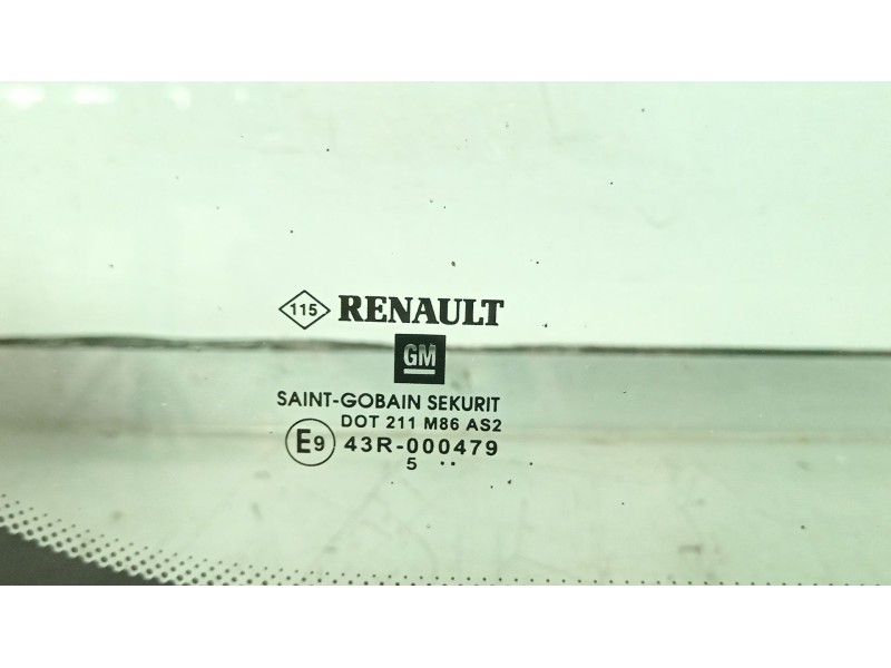 Recambio de luna trasera izquierda para opel vivaro b kasten/combi combi l1 2.7t referencia OEM IAM 93867837  