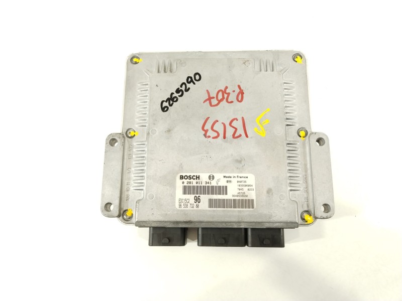 Recambio de centralita motor uce para peugeot 307 (s1) xr referencia OEM IAM 9653873280 0281011341 9640938680