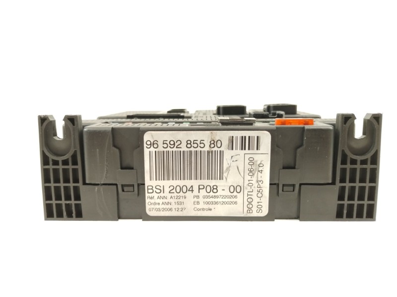 Recambio de caja reles / fusibles para peugeot 207/207+ (wa_, wc_) 1.6 hdi referencia OEM IAM 9659285580  BSI2004P0800