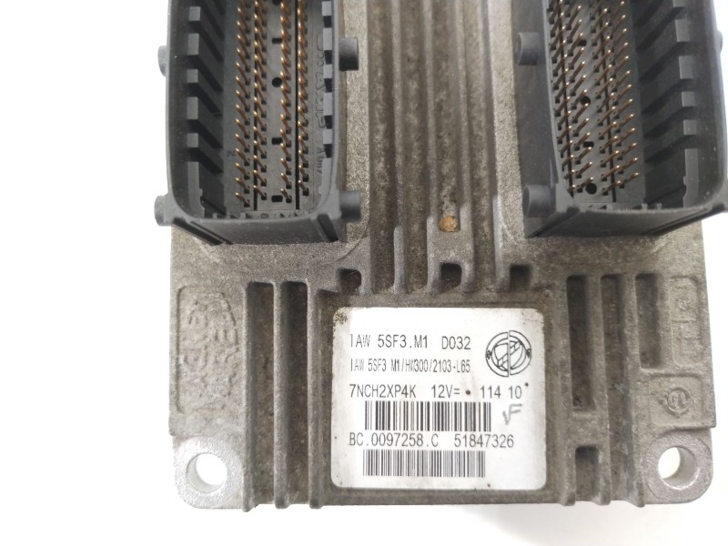 Recambio de centralita motor uce para fiat grande punto (199_) 1.2 referencia OEM IAM 51847326 BC0097258C 7NCH2X94K