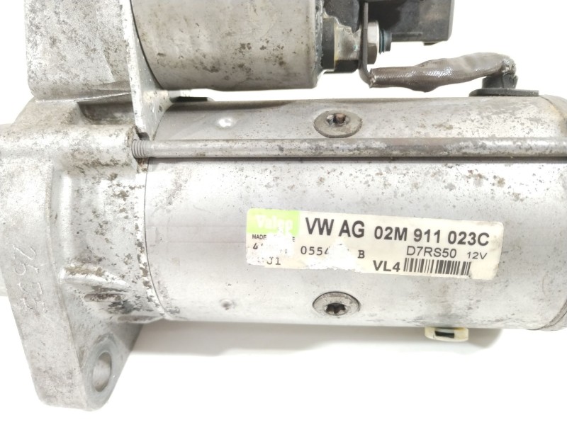 Recambio de motor arranque para seat toledo (1m2) signo referencia OEM IAM 02M911023C  