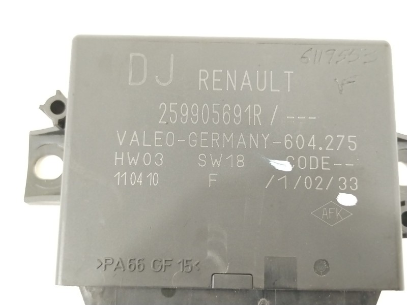 Recambio de modulo electronico para renault megane iii coupe bose edition referencia OEM IAM 259905691R  