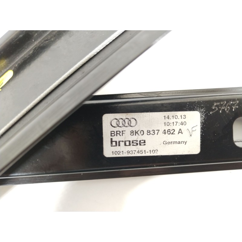 Recambio de elevalunas delantero derecho para audi a4 b8 avant (8k5) 2.0 tdi referencia OEM IAM 8K0837462A  8K0959802A