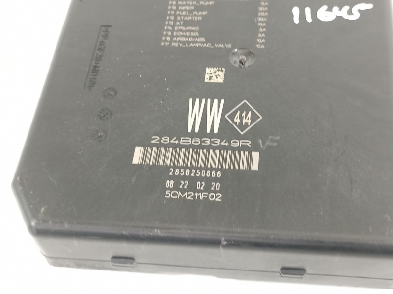 Recambio de caja reles / fusibles para renault talisman business referencia OEM IAM 284B63349R  