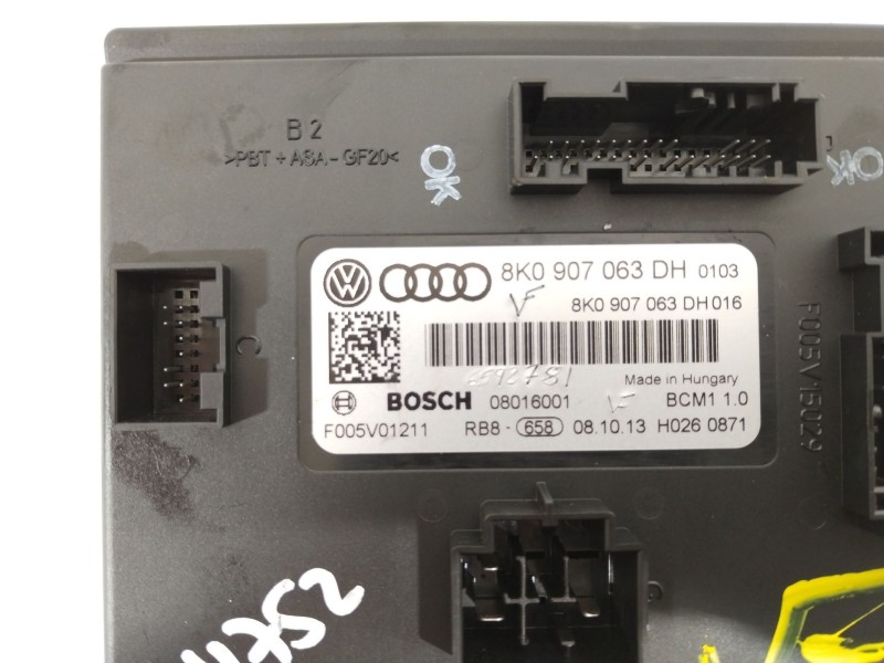 Recambio de modulo electronico para audi a4 b8 avant (8k5) 2.0 tdi referencia OEM IAM 8K0907063DH  