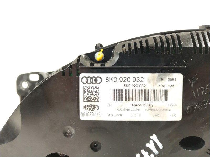 Recambio de cuadro instrumentos para audi a4 b8 avant (8k5) 2.0 tdi referencia OEM IAM 8K0920932  