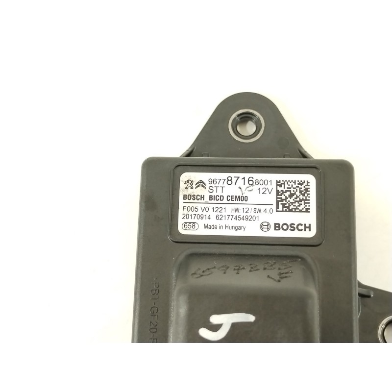 Recambio de rele para citroën c3 iii (sx) 1.5 bluehdi 100 (sxyhyp, sxyhtu) referencia OEM IAM 9677871680  