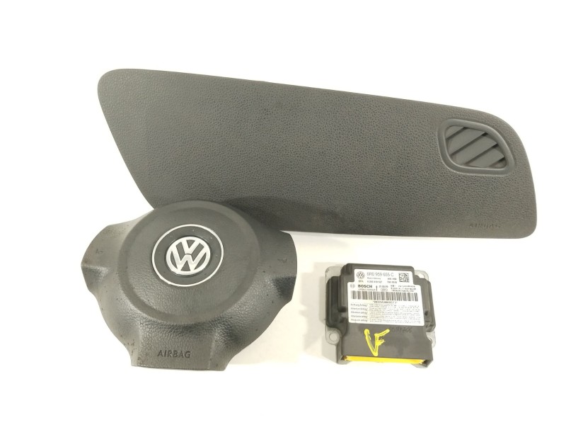 Recambio de kit airbag para volkswagen polo (6r1) advance referencia OEM IAM 6R0880204 6R0959655C 3C8971584