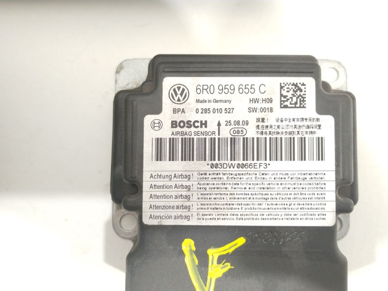 Recambio de kit airbag para volkswagen polo (6r1) advance referencia OEM IAM 6R0880204 6R0959655C 3C8971584