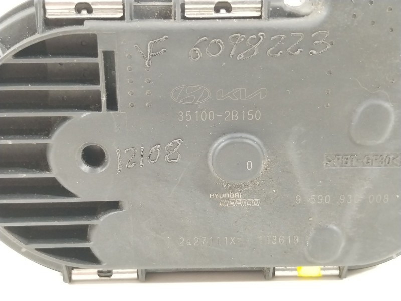 Recambio de caja mariposa para hyundai i30 (gd) 1.4 cat referencia OEM IAM 351002B150  