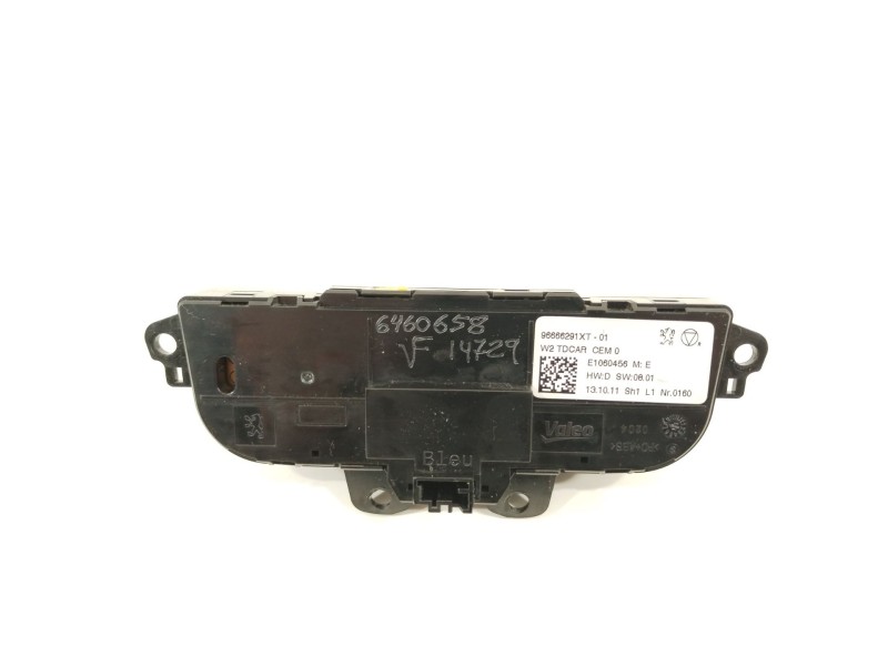 Recambio de mando climatizador para peugeot 508 sw i (8e_) 2.0 hdi referencia OEM IAM 96666291XT  