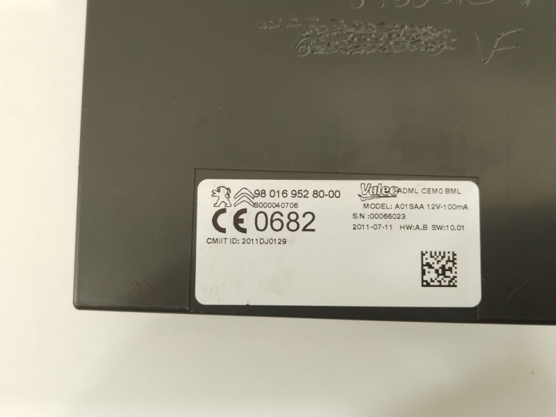 Recambio de modulo electronico para peugeot 508 sw i (8e_) 2.0 hdi referencia OEM IAM 9801695280  