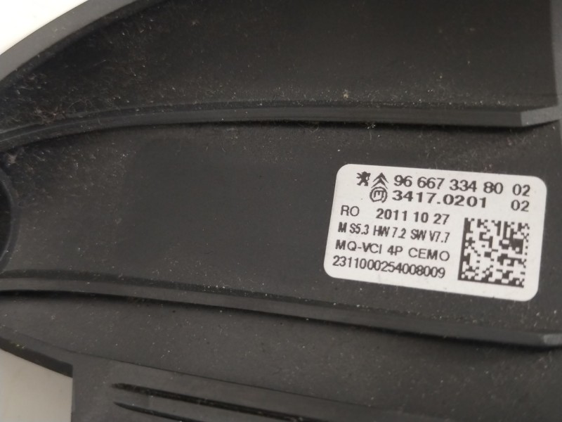 Recambio de mando volante para peugeot 508 sw i (8e_) 2.0 hdi referencia OEM IAM 9666733480  9666733480